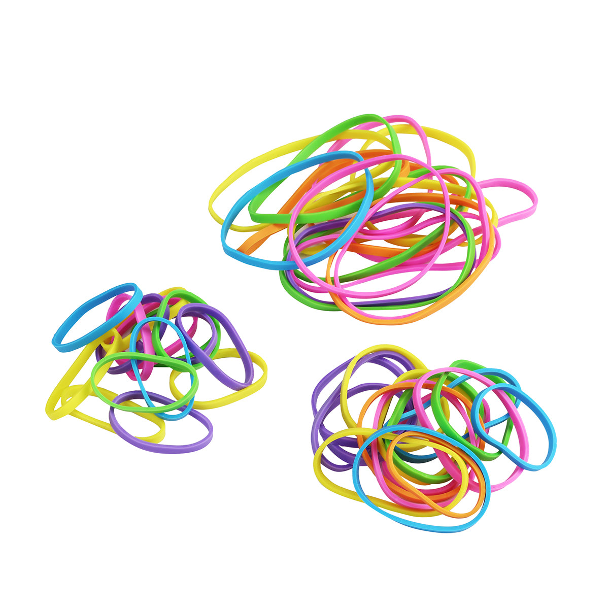 Colorful Rubber Band Set - 25Mm-38Mm-50Mm