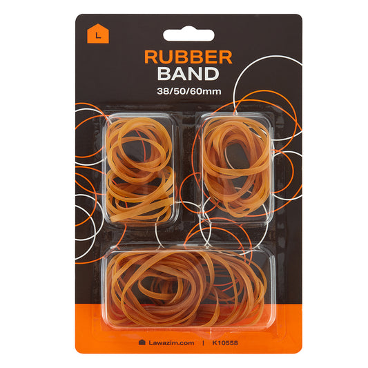Brown Rubber Band Set - 38-50-60Mm