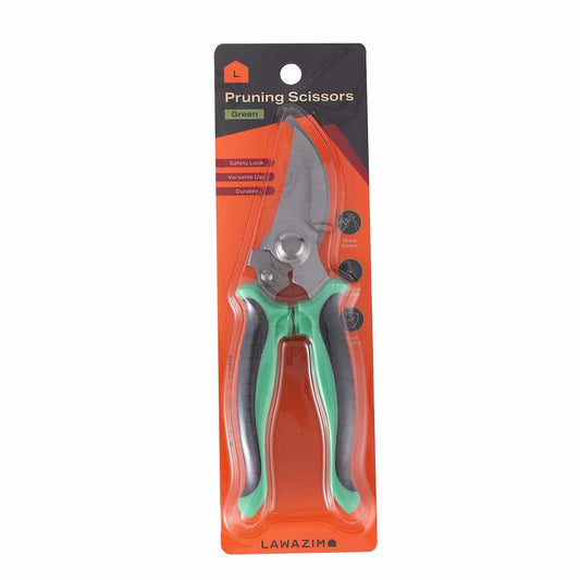 Rubber Handle Pruning Shears