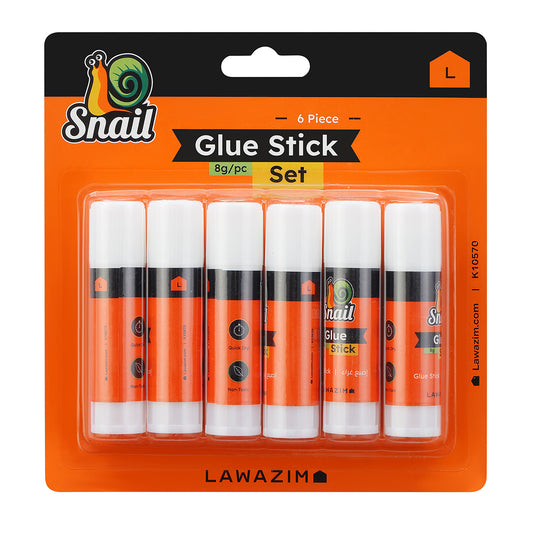 6-Piece Glue Stick Set - 8G