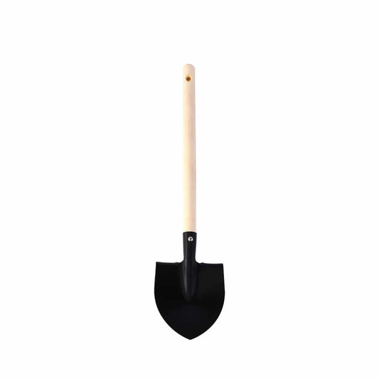 Garden Spade Shovel With Wooden Handle - 40Cm