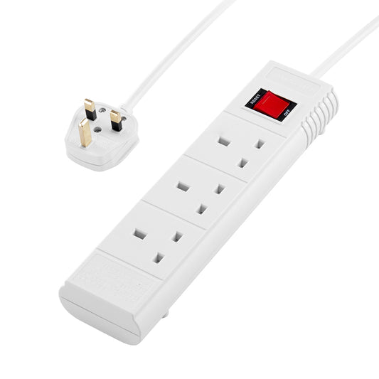 Extension Cable with On/Off Switch - 5 meter - Power Strip for Home, Office, & Indoor Use