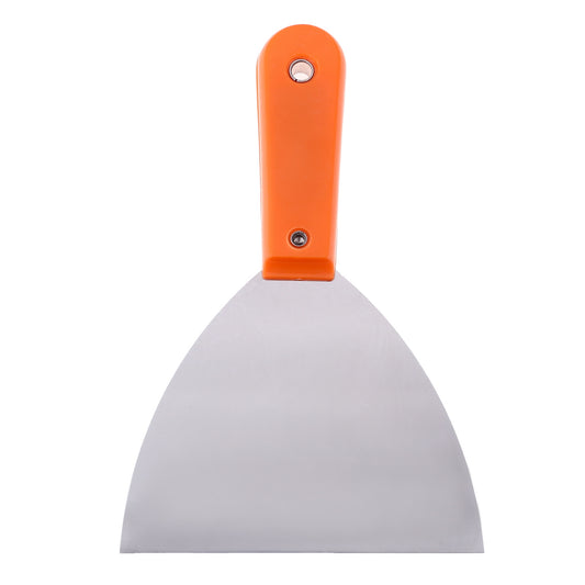 Stainless Steel Scraper with Plastic Handle - 6inch - Putty Knife Wall Scraper for Paint Filler and Adhesive Removal