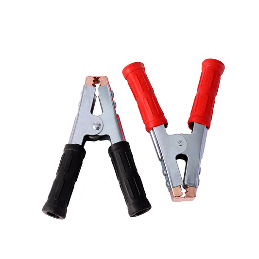 Battery Charger Clamps - 2 Piece - Insulated Alligator Clips for Car, Motorcycle, and Industrial Battery Charging & Maintenance
