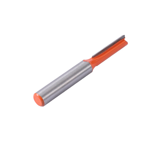 Straight Router Bit - 6mm - 8mm Shank, 25mm Cutting Height Wood Router Bit for Grooving, Slotting, Trimming, Furniture, Cabinetry, CNC Router and Router Table