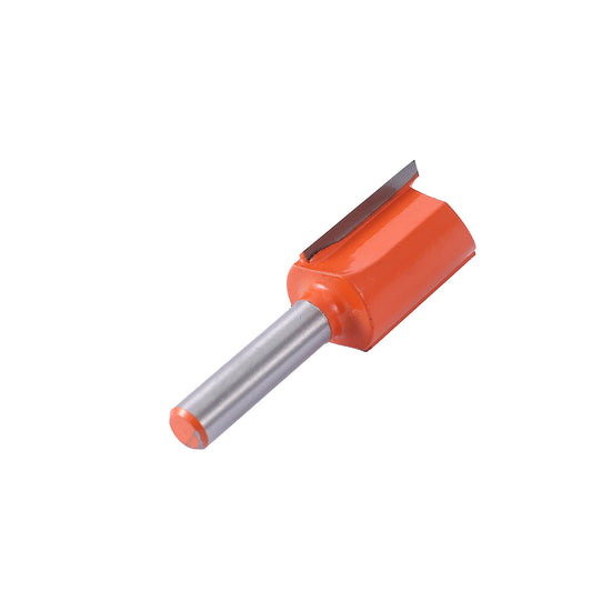 Straight Router Bit - 20mm - 8mm Shank, 30mm Cutting Height Wood Router Bit for Grooving, Slotting, Trimming, Furniture, Cabinetry, CNC Router and Router Table