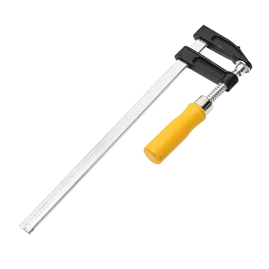 Wood Clamp - Heavy Duty Steel F-Clamp for Woodworking, Metalworking, Carpentry, DIY Projects, Repair Work and Workshop Tools