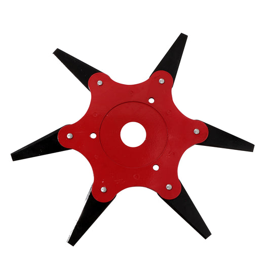 رأس قص من الفولاذ - رأس قص من 65Mn Razors، شفرات قص أعشاب عالمية لقص العشب، وتنظيف الفرشاة، وإزالة الأعشاب الضارة