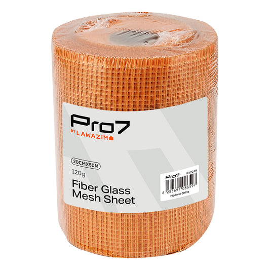 Fiber Glass Mesh Sheet Roll - 120g - Non-Adhesive Woven Fiberglass Joint Mesh Tape Roll for Walls & Cement Board