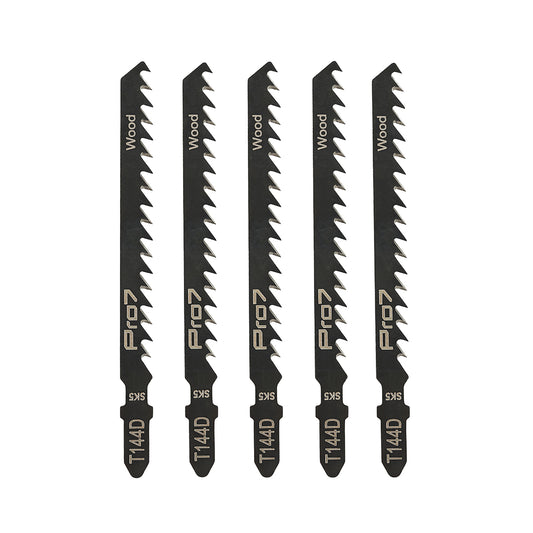 شفرة المنشار الكهربائي - T144D - 5 قطع 100 مم 6 TPI T-Shank منشار كهربائي لقطع سريعة ومستقيمة 