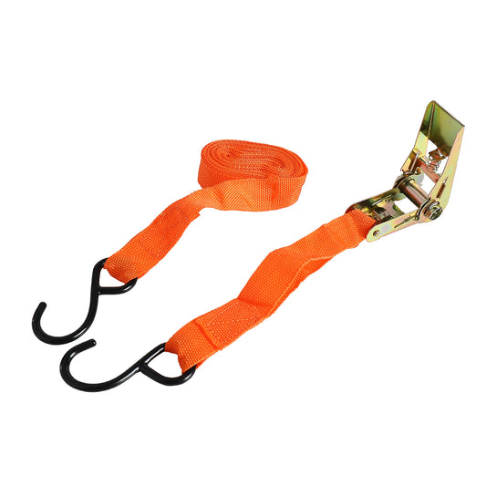 Ratchet Strap - 6m - Ratchet Tie Down Straps, Adjustable Cargo Lashing Belts for Securing Loads, Cars, Roof Racks, and Moving