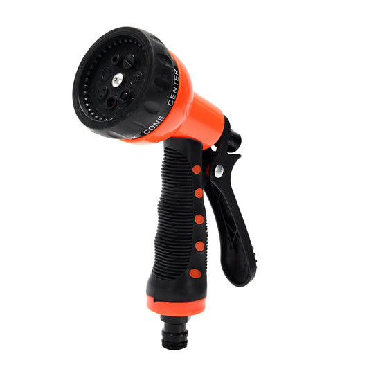 بخاخ خرطوم الحديقة - فوهة بخاخ يدوية عالية الضغط للبستنة وغسيل السيارات وتنظيف الفناء واستحمام الحيوانات الأليفة