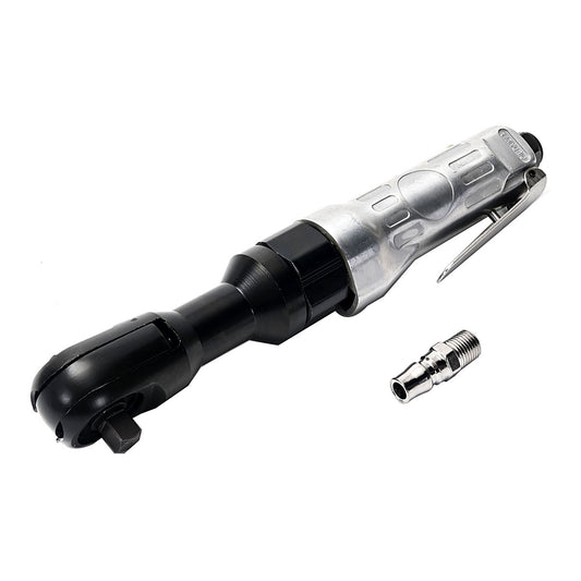 Pneumatic Ratchet Wrench - Reversible Air Ratchet Wrench with Square Drive Straight Shank - Ideal for Auto Repair and Maintenance