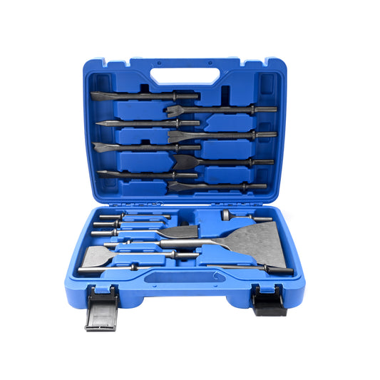 Blue Hydraulic Hand Operate Spring Tensioner - Vertical Screw-Type Floor-Standing Compressor for Coil Spring, Shock Absorber, Strut Assembly, and Disassembly Automotive Suspension Service