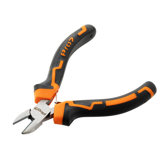 Mini Diagonal Cutting Plier - 4.5inch - Precision Spring Loaded Wire Snips with Comfortable Grip and Angled Head - Side Cutter for Crafts, Jewelry Making, DIY, and Electrical Appliance Repair