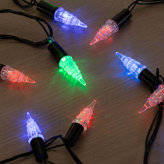 50-LED String Lights - 7m / 23ft - Tree-Shaped Fairy Lights with BS/UK Plug In, Decorative Indoor & Outdoor Lights for Christmas Ramadan Wedding Party Home Bedroom Garden