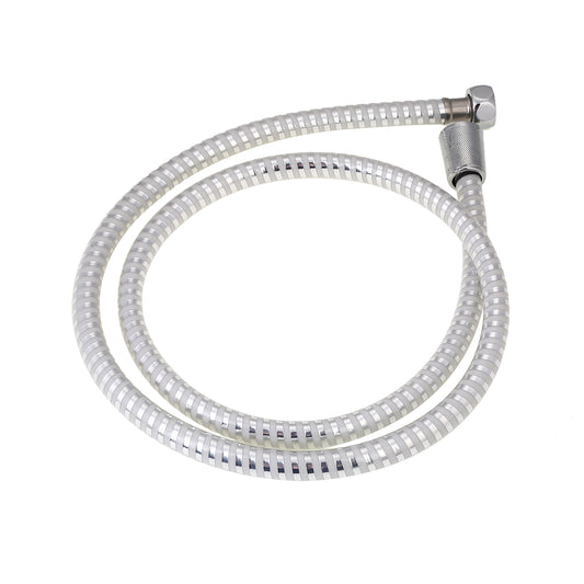 Spiral Hose for Hand Bidet - 1.2m, Flexible Handheld Bidet Sprayer Hose with Durable Coiled Design and Threaded Connectors for Bathroom Hygiene and Toilet Cleaning