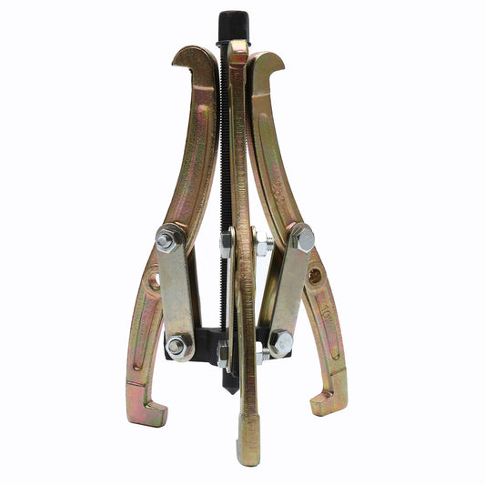 3-Jaw Bearing Puller - 3inch - Adjustable Gear Puller with Three Claws and Central Threaded Screw for Removing Bearings, Gears, Pulleys and Automotive Parts