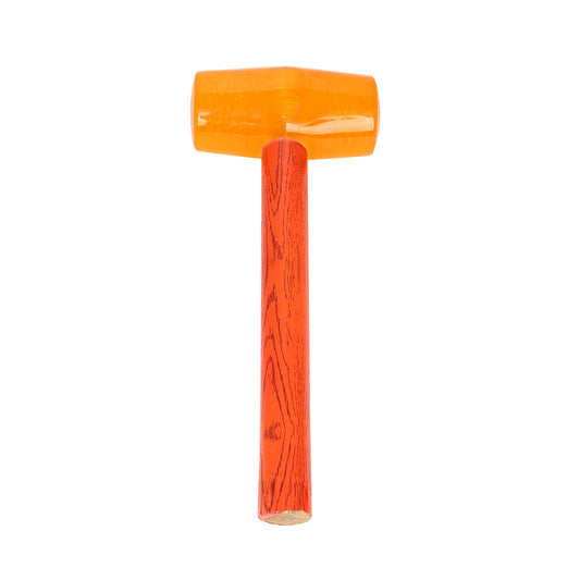 Rubber Mallet - 300g - Rubber Head Hammer with Wooden Handle for Assembly, Flooring, Tile Setting, Furniture and General Repair