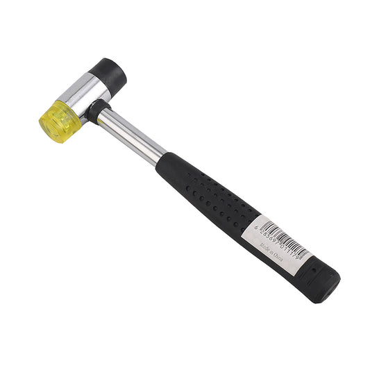 Install Hammer - 25mm - Rubber Mallet Dual Head Soft Hammer for Installing Floors, Tiles, and DIY Handicrafts