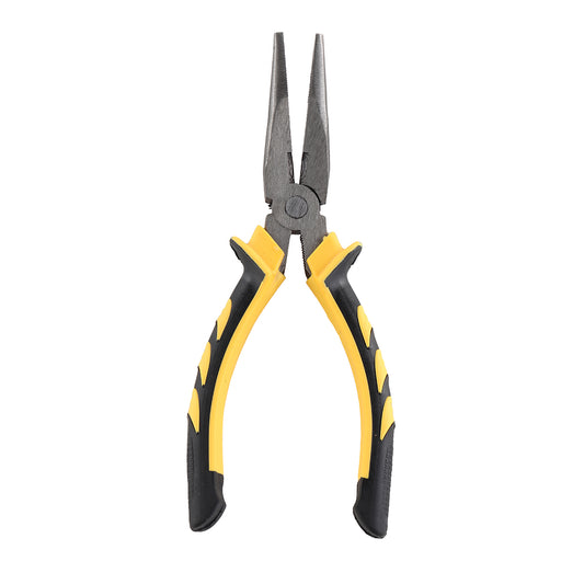 Long Nose Plier Light Duty 8 Inch - Needle Nose Pliers for Precision Gripping, Bending, and Wire Cutting