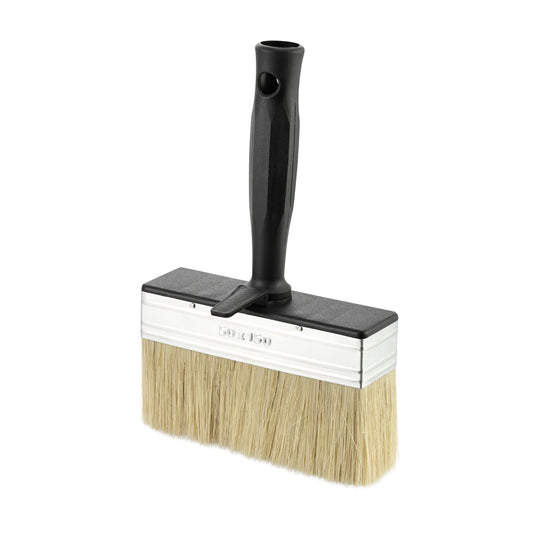 Brush - 150x50mm - Paint Brush with Dense Bristles, Ergonomic Handle and Hanging Hole, for Wall Painting, Surface Coating, Varnishing, Decorating, Renovation & Home Improvement Projects