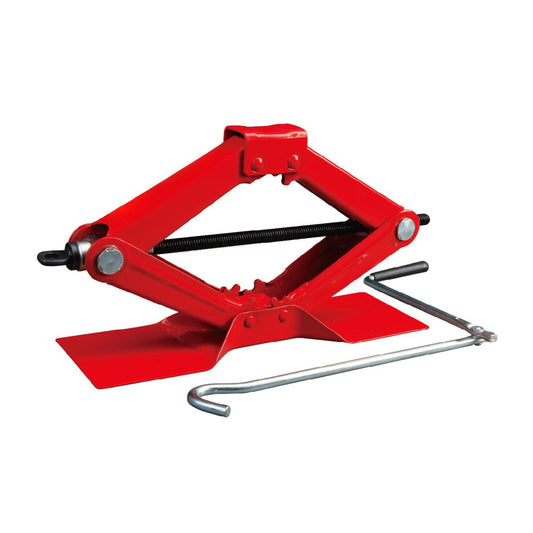 Manual Car Jack 1 Ton 1.5kg - Portable Scissors Tire Jack for Car, Truck, Sedan, MPV, and Roadside Emergencies