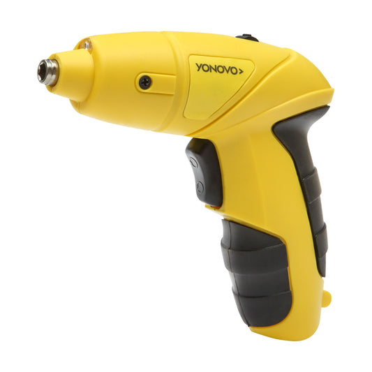 46-Piece 3.6V Cordless Screwdriver - Lithium-Ion Battery Screwdriver Set with Bits, Sockets, Drill Bits, Charger and Carrying Case