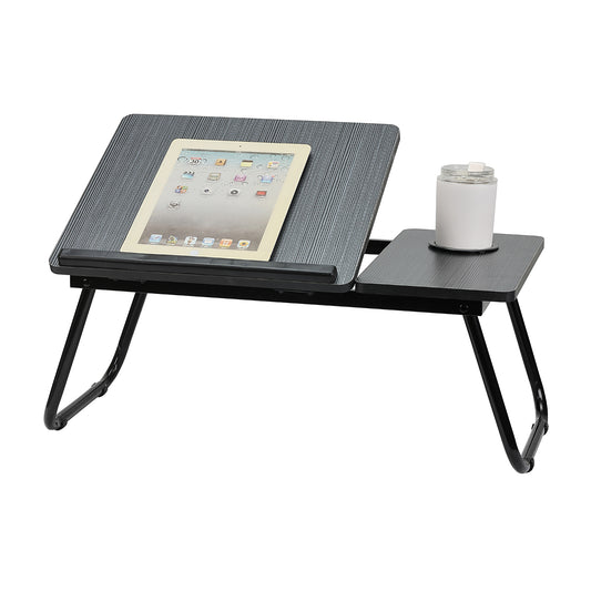 Folding Table With Adjustable Top Laptop Bed Tray Desk for Bed, Sofa, Floor, Reading, Writing, Eating, and Studying
