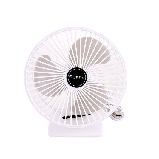 Desktop USB Electric Fan - USB Personal Desk Fan for Cooling in Home, Office, Kitchen, Travel, and Small Spaces