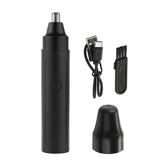 Rechargeable Nose Hair Trimmer - Ear and Nose Hair Clipper for Travel Use, Facial Grooming, Hygiene, and Men’s Care