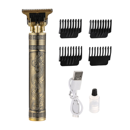 Rechargeable Shaver - Electric Beard and Hair Shaver for Face, Neck, Travel Use, and At-Home Grooming for Men