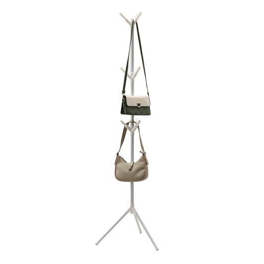 علاقة ملابس وقبعات - علاقة معاطف قائمة بارتفاع 170 سم لتعليق المعاطف والأوشحة والحقائب