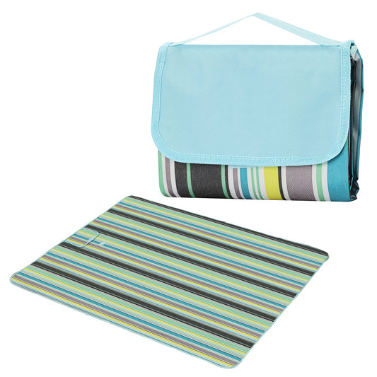 Foldable Waterproof Mat - 180x150cm - Picnic Blanket for Beach, Park, Camping, and Outdoor Use