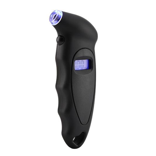 Digital Tire Pressure Gauge With Backlit LCD and Non-Slip Grip - 150 PSI Tire Pressure Checker for Cars, Motorcycles, & Trucks