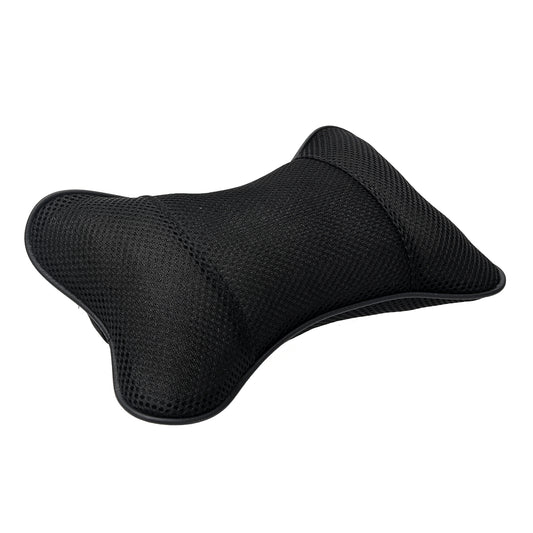 Car Neck Pillow - Black - Universal Soft Memory Foam Headrest Cushion with Removable Cover for Neck Support and Driving Comfort - Ideal for Cars, SUVs, and Long-Distance Travel
