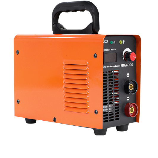Electric Welding Machine - 200A - Inverter Welder with Digital Display - Arc Welder, Stick Welder, MMA Welder, for Metal Fabrication, Steel Welding, and DIY Projects
